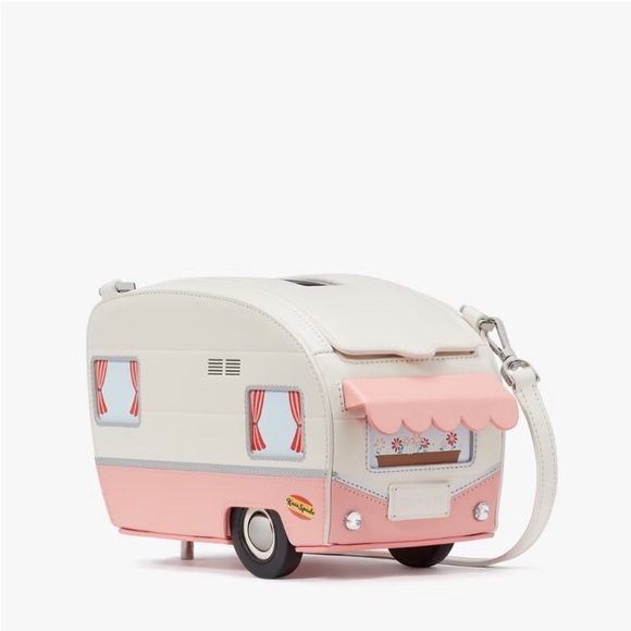♠️kate spade Day Tripper Camper Van Crossbody Bag, Pink NWT - Picture 6 of 16